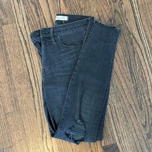 Madewell Women’s Distressed Skinny Jeans High Rise